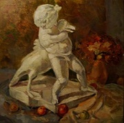 Картина «Мальчик с гусем». 
